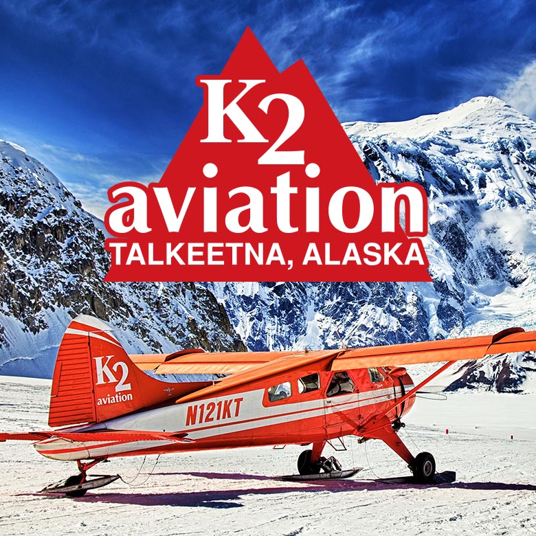K2 Aviation Glacier Landing